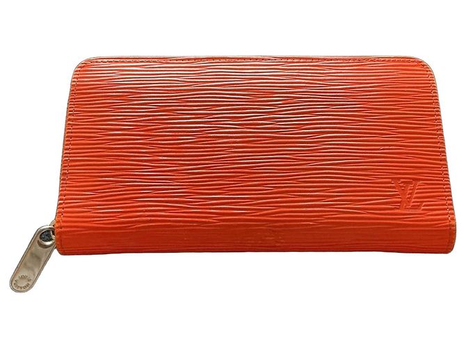Louis Vuitton Cartera Zippy Epi Naranja