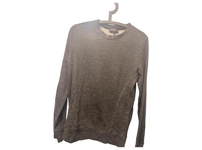 Apc A.P.C. Sweatshirt in meliertem Grau 