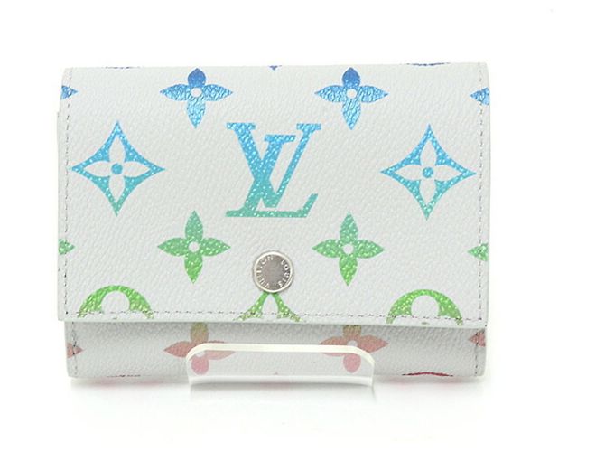 Louis Vuitton Monogram Iridescent Victor Wallet Brown Multiple colors