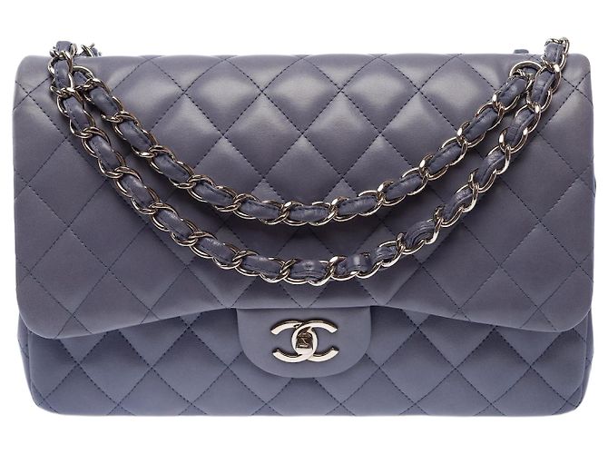 Borsa CHANEL Timeless/Classique in Pelle Blu - 103720