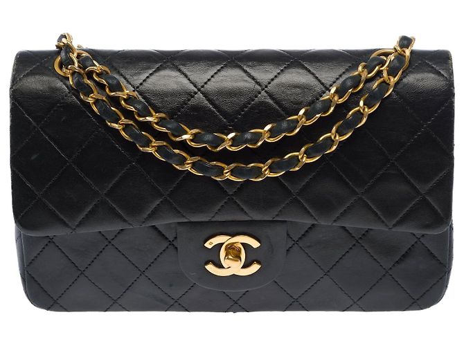 Bolsa CHANEL Timeless/Classique em Couro Preto - 103725