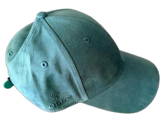 Boné Rolex de algodão verde