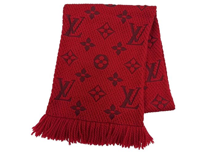 Echarpe Louis Vuitton Ruby Monogram Vermelho
