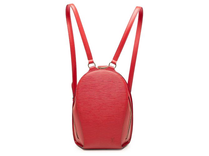 Louis Vuitton Red Epi Mabillon