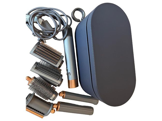 Autre Marque Dyson Airwrap Complete Long Grau Kupfer