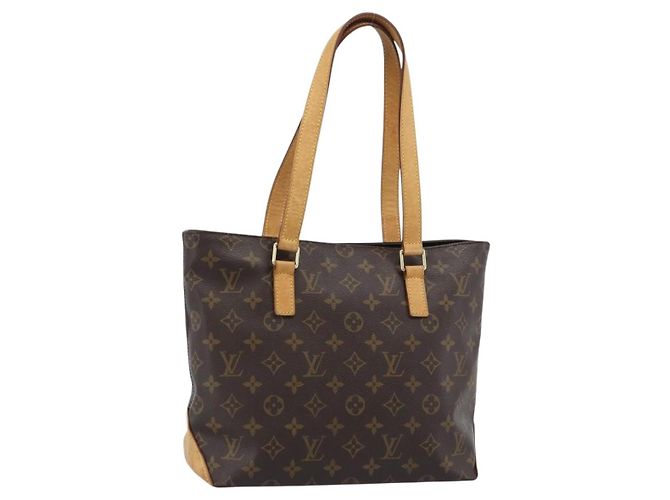 LOUIS VUITTON Borsa Tote Cabas Piano Monogram M51148 LV Auth ka5095A Monogramma