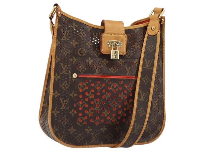 LOUIS VUITTON Bolsa de Ombro Monogram Perfo M95172 LV Auth BA13930V Monograma