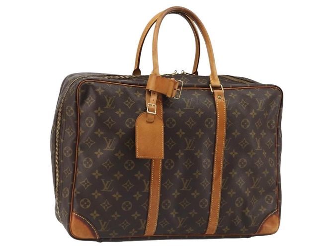 LOUIS VUITTON Bolsa Boston Monogram Sirius 45 M41408 LV Auth 189157 Monograma