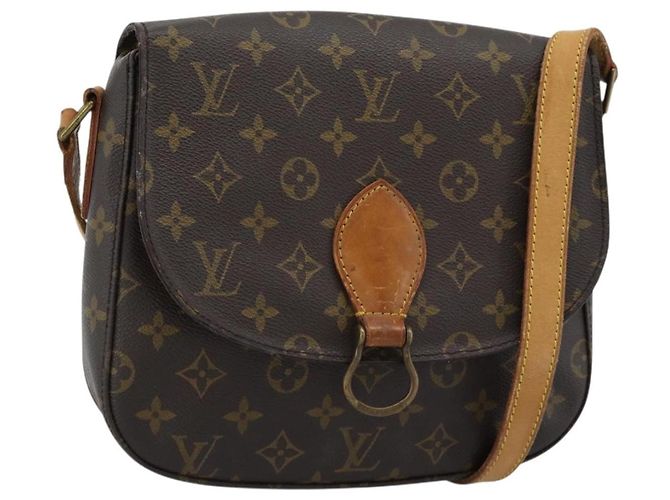 LOUIS VUITTON Borsa a Spalla Monogram Saint Cloud GM M51242 LV Auth 190838 Monogramma