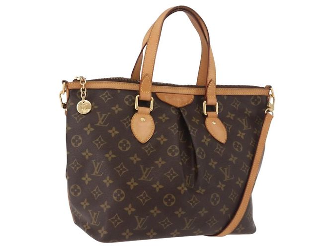 Borsa Tote LOUIS VUITTON Monogram Palermo PM M40145 LV Auth ka5171A Monogramma