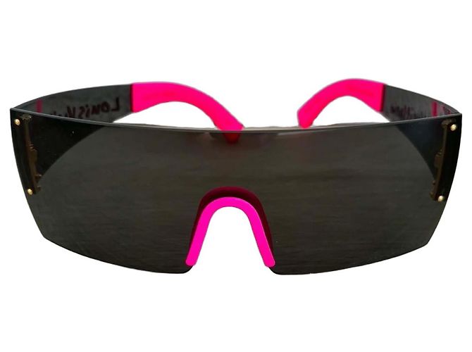 Occhiali da Sole Louis Vuitton x Stephen Sprouse Graffiti Nero Rosa