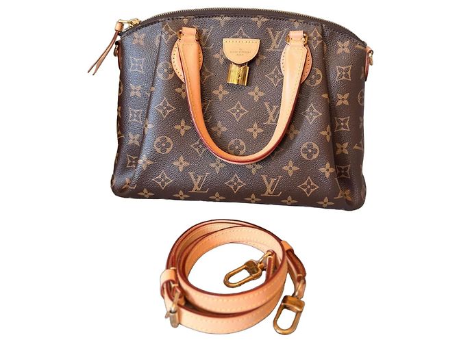 Bolsa Louis Vuitton Rivoli PM Monogram Marrom