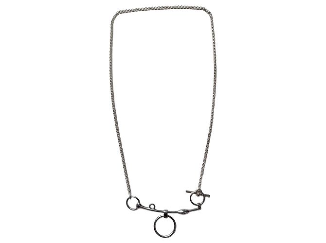 Collana Mors de Bride in argento Hermès