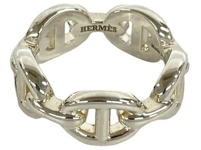Hermès Hermes Chaine d'Ancre Enchainée Ring Silber