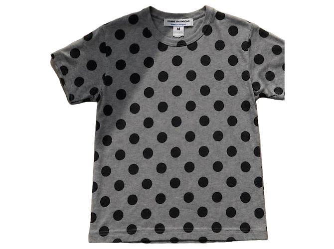 Comme Des Garcons T-shirt Comme des Garçons Polka Dot Nero Grigio