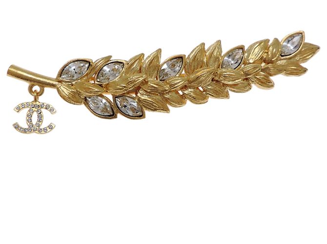 Spilla Chanel Coco Mark con strass 