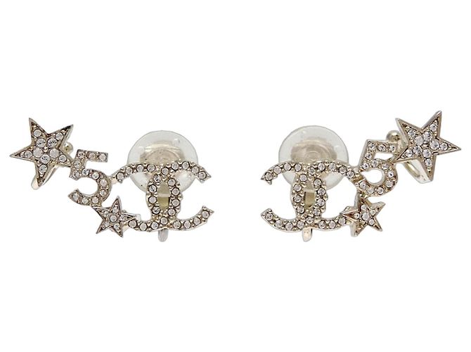 Orecchini Chanel Coco Mark Star Rhinestone