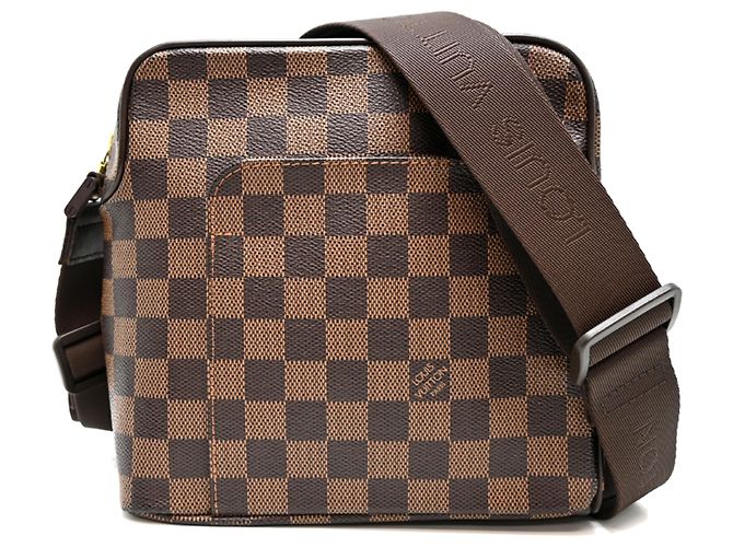 Bolsa de ombro Louis Vuitton Olaf PM Marrom