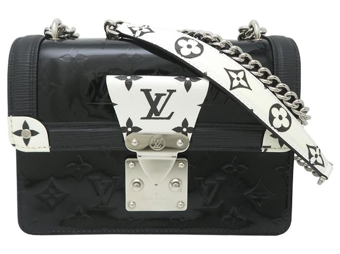 Borsa a tracolla Winewood PM da donna Louis Vuitton Nero Bianco
