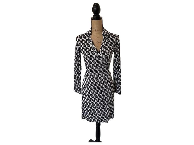 Vestido envelope Diane Von Furstenberg
