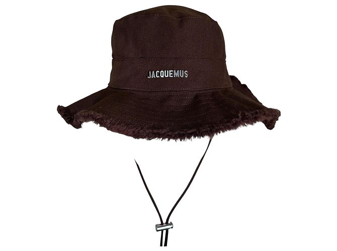 Jacquemus The Artichaut Sombrero Bucket Marrón