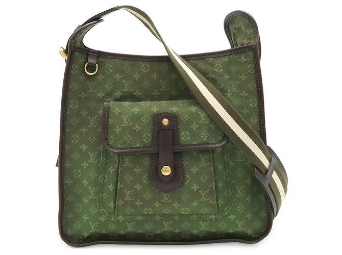 Borsa a Spalla Louis Vuitton Monogram Mini Buzas Marie Kate Verde Cachi Monogramma