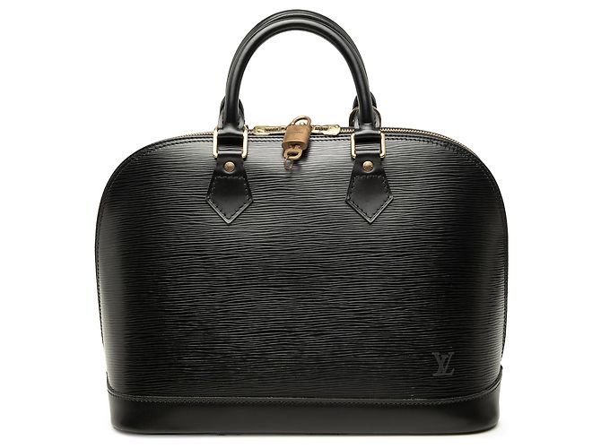 Louis Vuitton Alma PM en cuero Epi negro