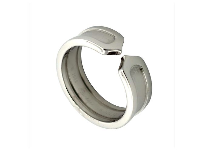 Cartier C2 Band Ring aus Weißgold Golden