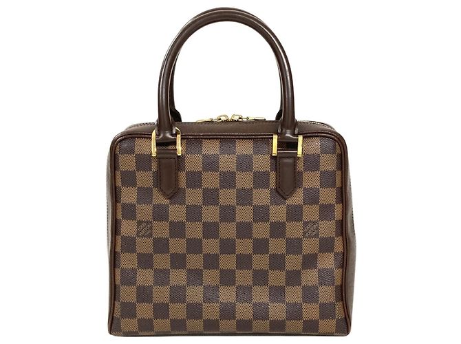 Sac à main Louis Vuitton Brera Marron Damier ebène