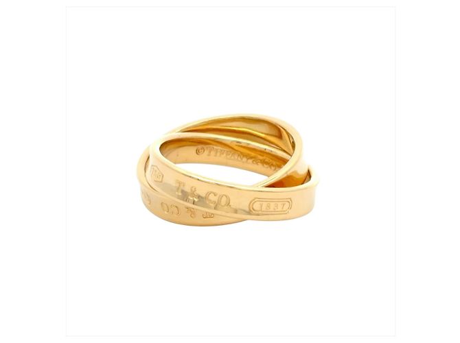 Anello Interlocking Circle 1837 di Tiffany & Co. D'oro