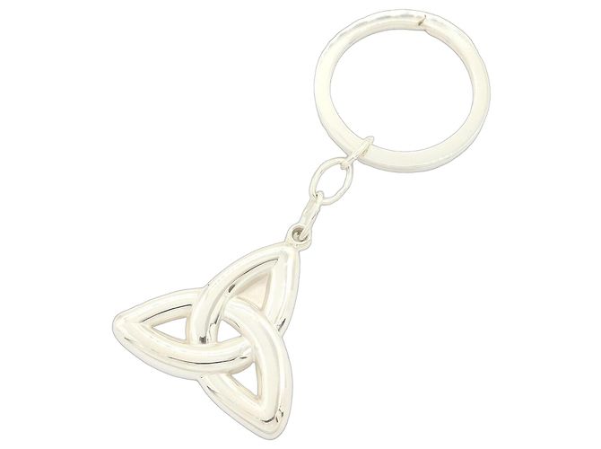 Chaveiro Tiffany & Co. Celtic Knot Prata