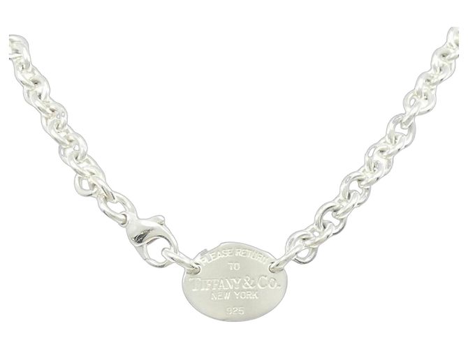 Collier Return to Tiffany de Tiffany & Co. Argenté