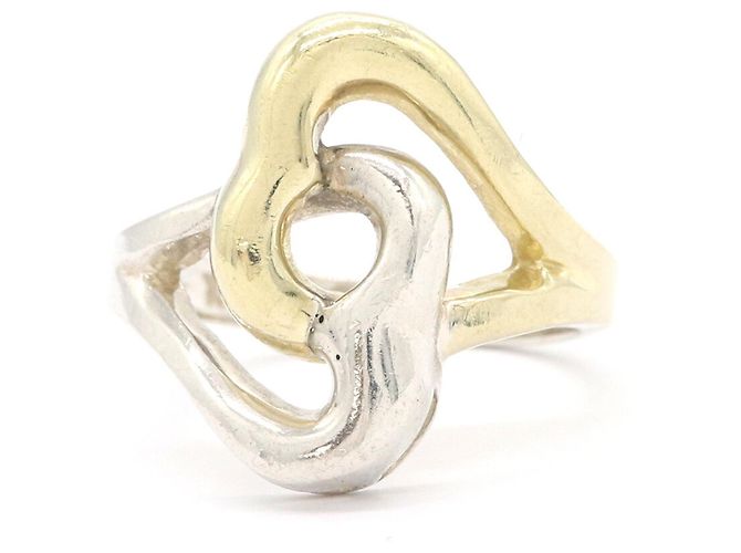 Tiffany & Co. Double Heart Ring Gelb