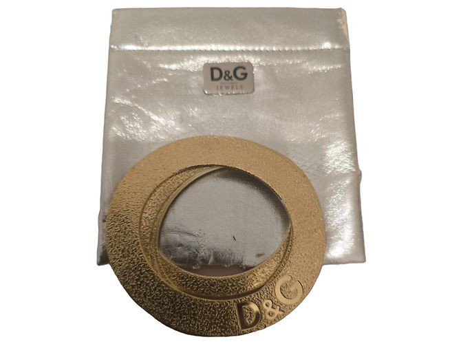 Conjunto de 5 pulseiras D&G Dourado