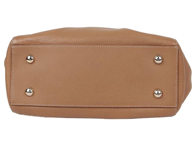 Borsa Tote Mulberry in pelle marrone