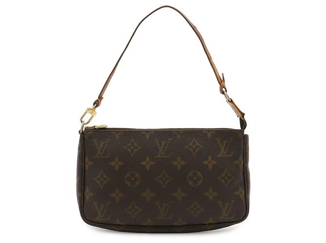 Louis Vuitton Monogram Pochette Accessoires Marrone