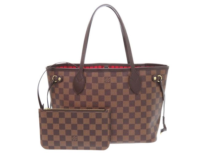 Bolso Louis Vuitton Neverfull PM Fucsia Damier ebene