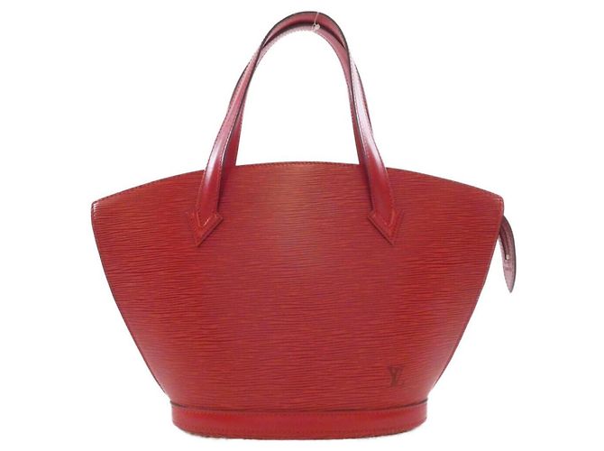Borsa Louis Vuitton Epi Saint Jacques Rosso