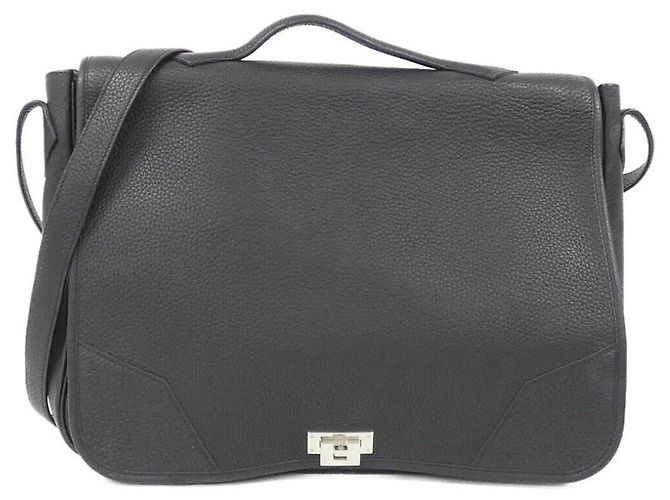 Bolso Hermès Document Victoria 2 Negro 