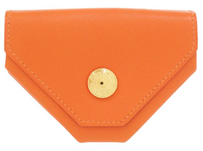Monedero Le Vingt-Quatre Hermès Naranja