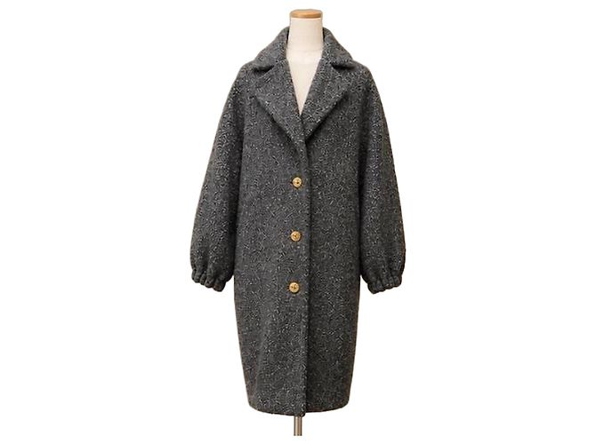 Jean Patou Patou Elliptic Mantel Anthrazit Grau
