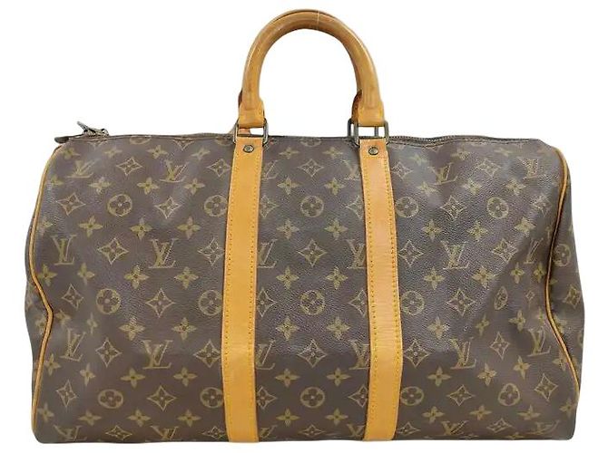 Louis Vuitton Keepall Monogram Canvas 45 Marron