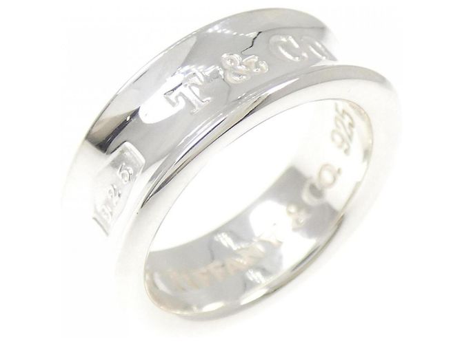 Anillo de banda de plata Tiffany & Co. 1837
