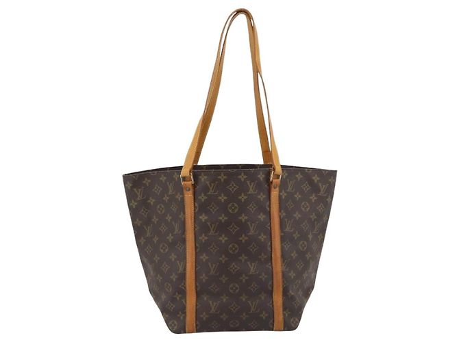 Sac à main Louis Vuitton Shopping Sac Monogram Marron