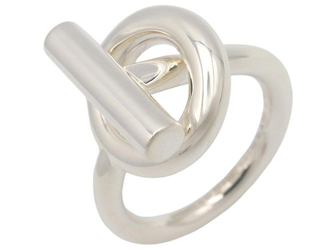 Hermès Hermes Echappé PM Bandring Silber 