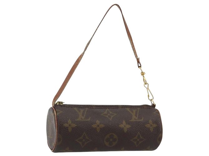 LOUIS VUITTON Pochette Monogram Papillon LV Auth 188044 Monogramma