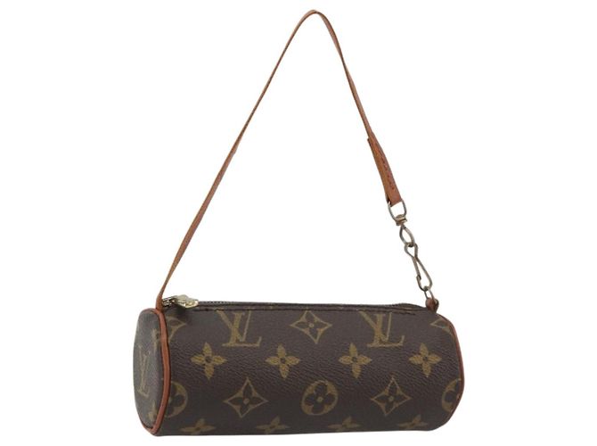 LOUIS VUITTON Pochette Monogram Papillon LV Auth BA14019 Monogramma