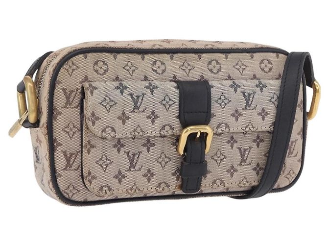 Borsa a Spalla LOUIS VUITTON Monogram Mini Juliet MM Blu M92004 LV Auth BA13789