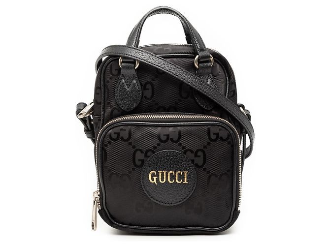 Borsa a mano e borsa a tracolla Gucci GG Nylon Off the Grid Nero