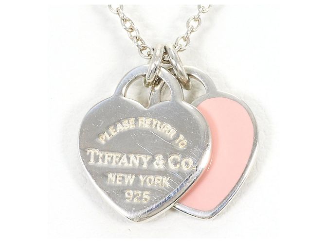 Collar de Plata Double Heart Tiffany & Co.